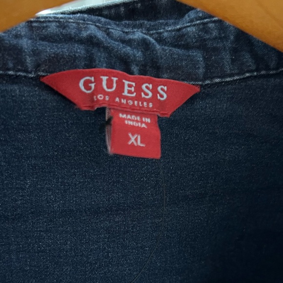GUESS denim button down - Picture 3 of 3